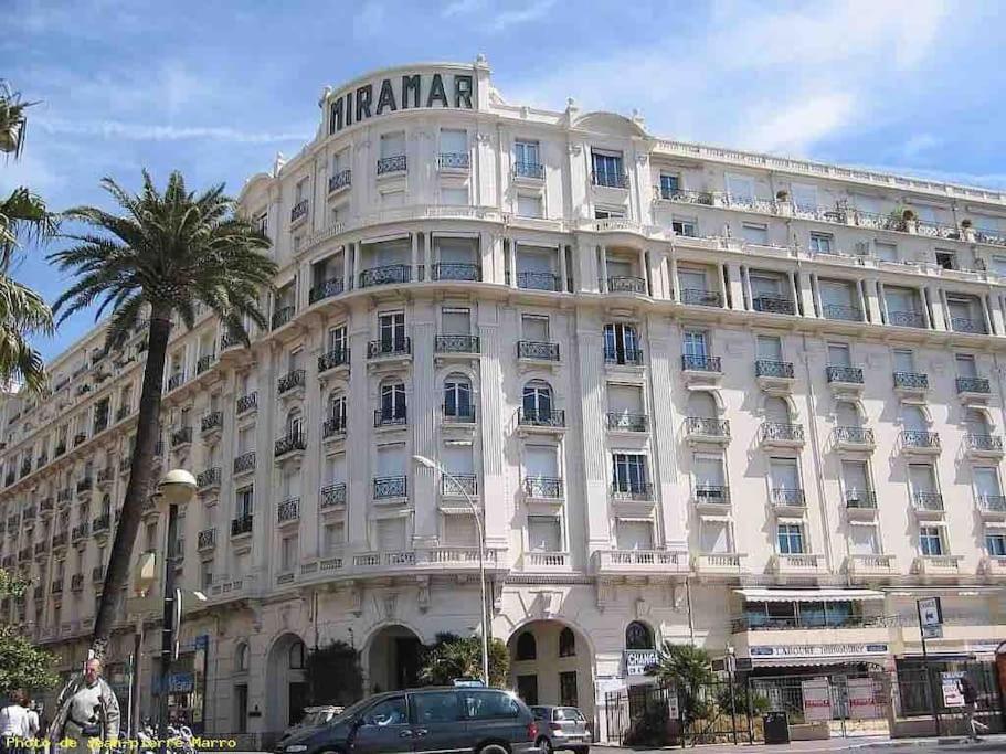 Mythique Miramar Cannes Croisette Terrasse Clim Parking Wifi Экстерьер фото
