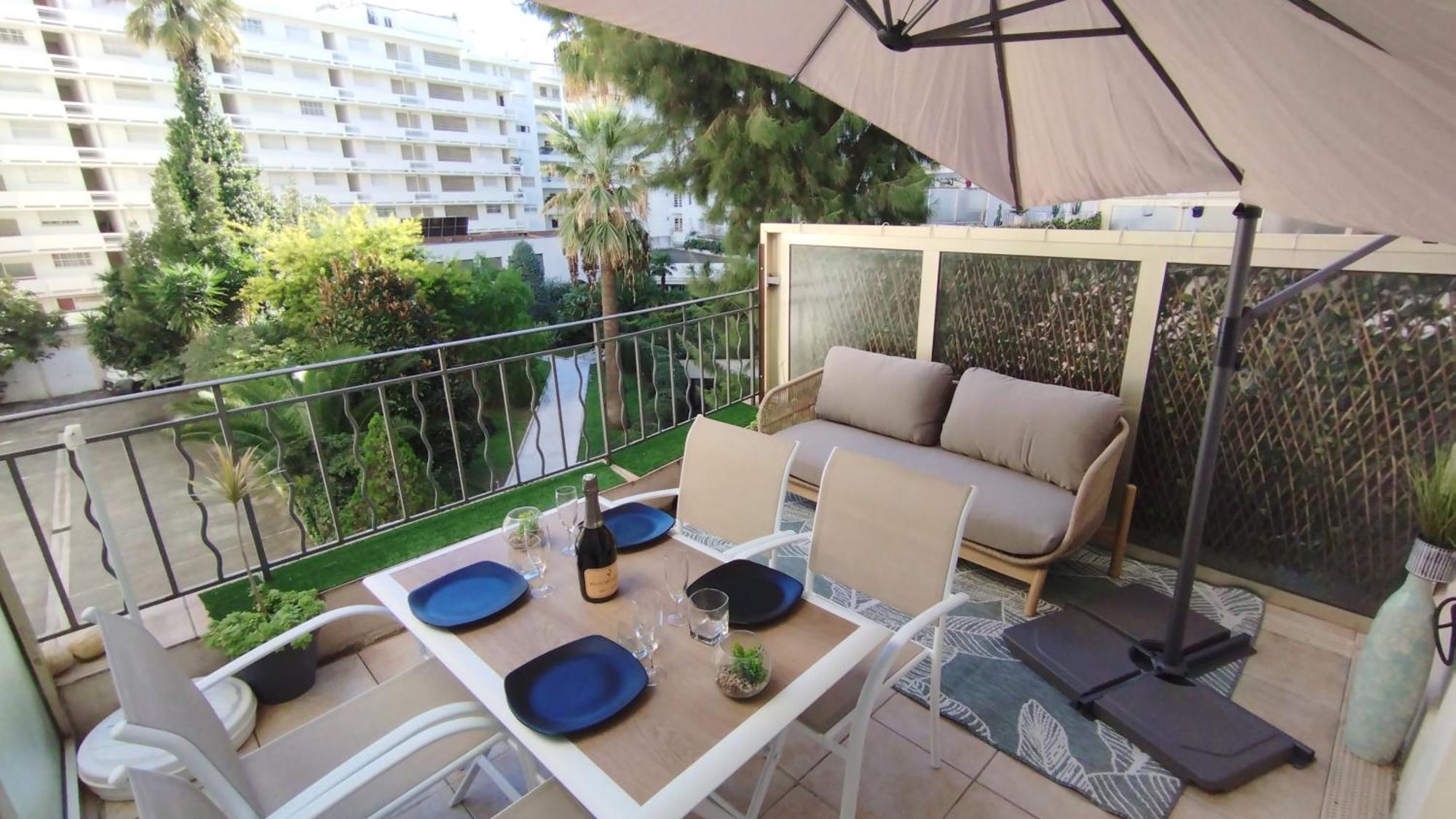 Mythique Miramar Cannes Croisette Terrasse Clim Parking Wifi Экстерьер фото