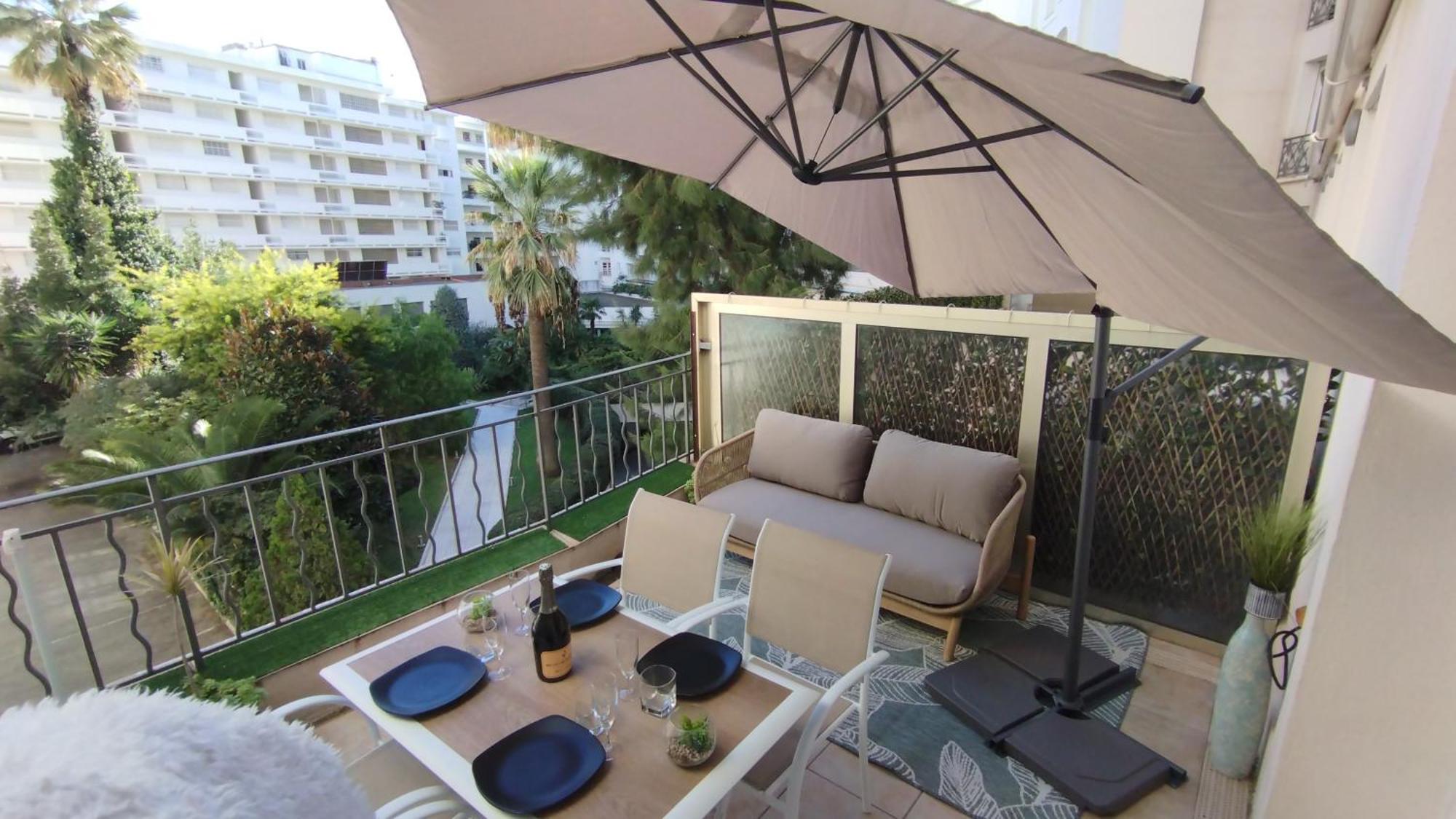 Mythique Miramar Cannes Croisette Terrasse Clim Parking Wifi Экстерьер фото
